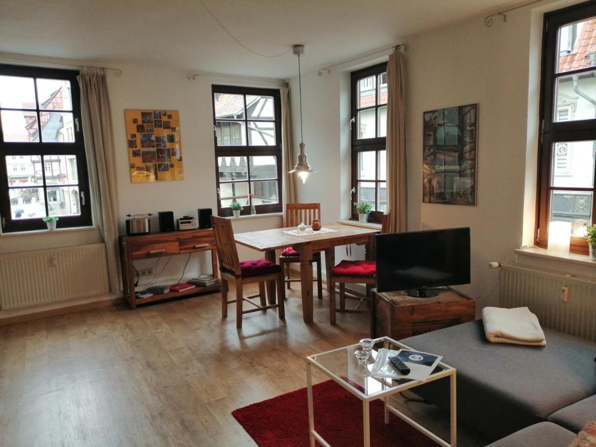 Ferienwohnungen Marktstrasse 15 Quedlinburg Eksteriør billede