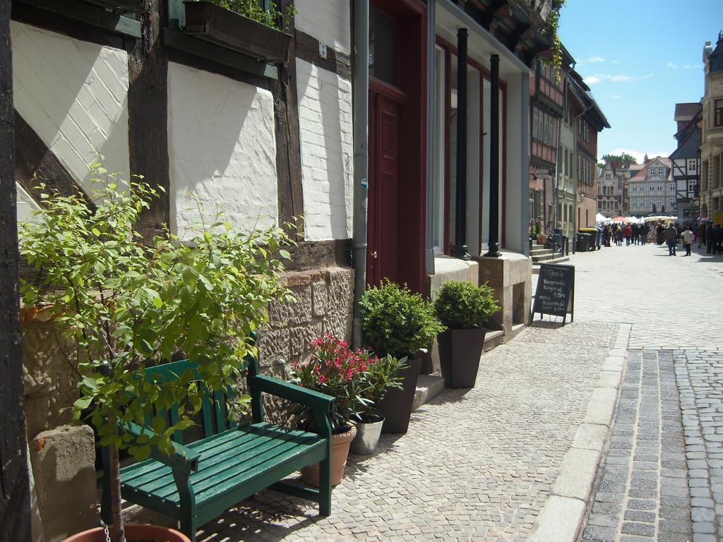 Ferienwohnungen Marktstrasse 15 Quedlinburg Eksteriør billede